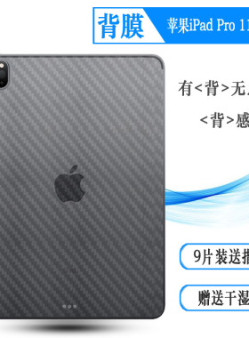 适用于苹果iPad Pro 11 2021后膜WiFi平板背膜A2301薄A2459后盖膜