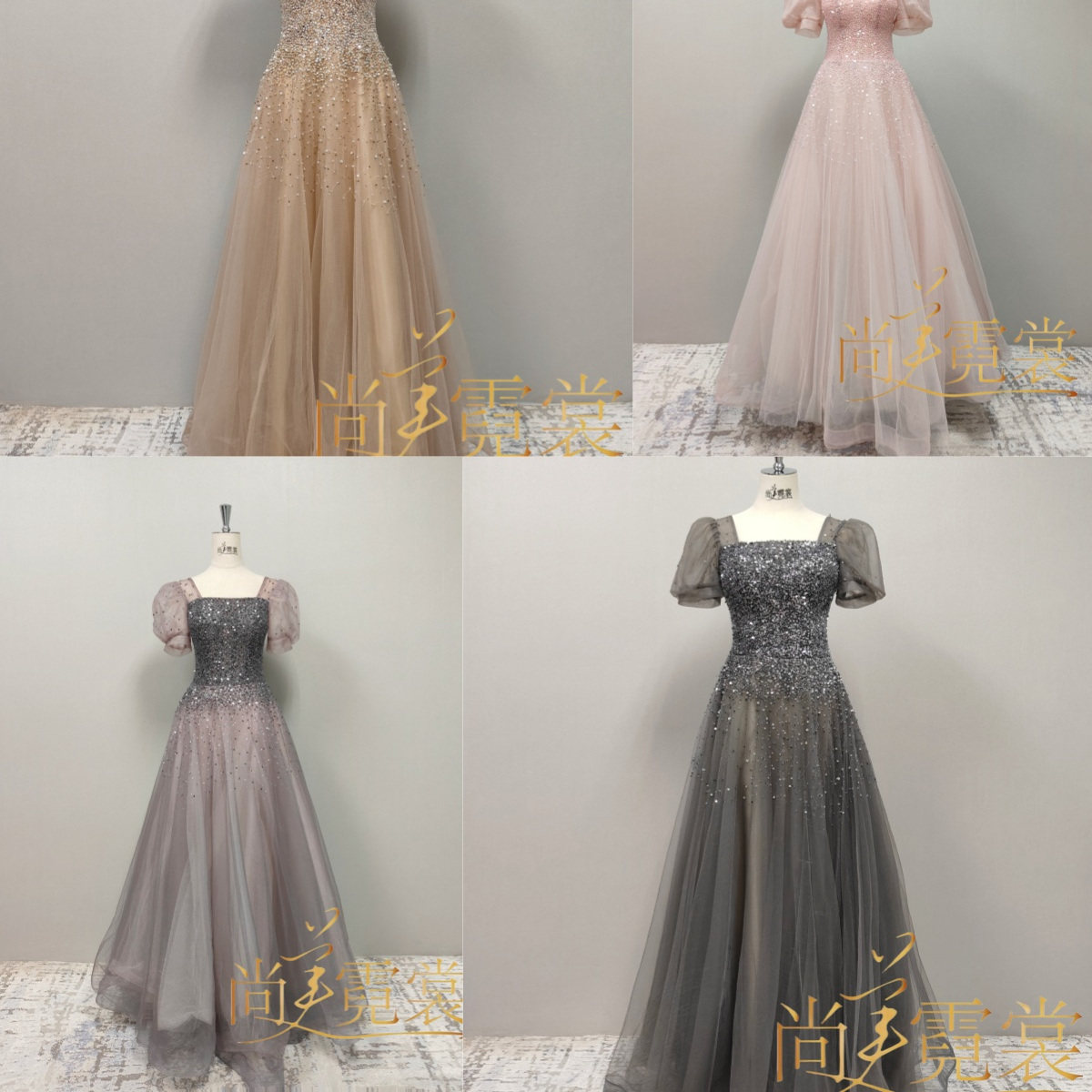 出租女生轻奢端庄优雅成人礼服装