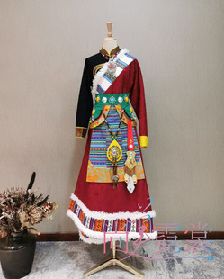 《北京出租》新款臧裙女款丁真藏袍西藏民族风藏服网红同款写真服