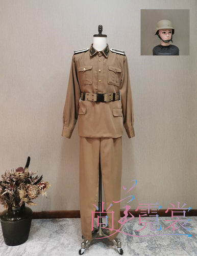 出租德国士兵服装二战军装表演服