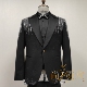 年会主持歌手朗诵气质晚宴修身 男士 高档烫钻西服套装 北京出租