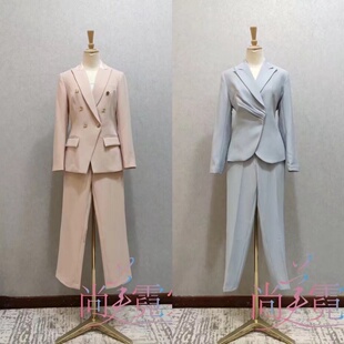 《北京出租》女士西服套装女2024新款气质主持人新闻发布会正装