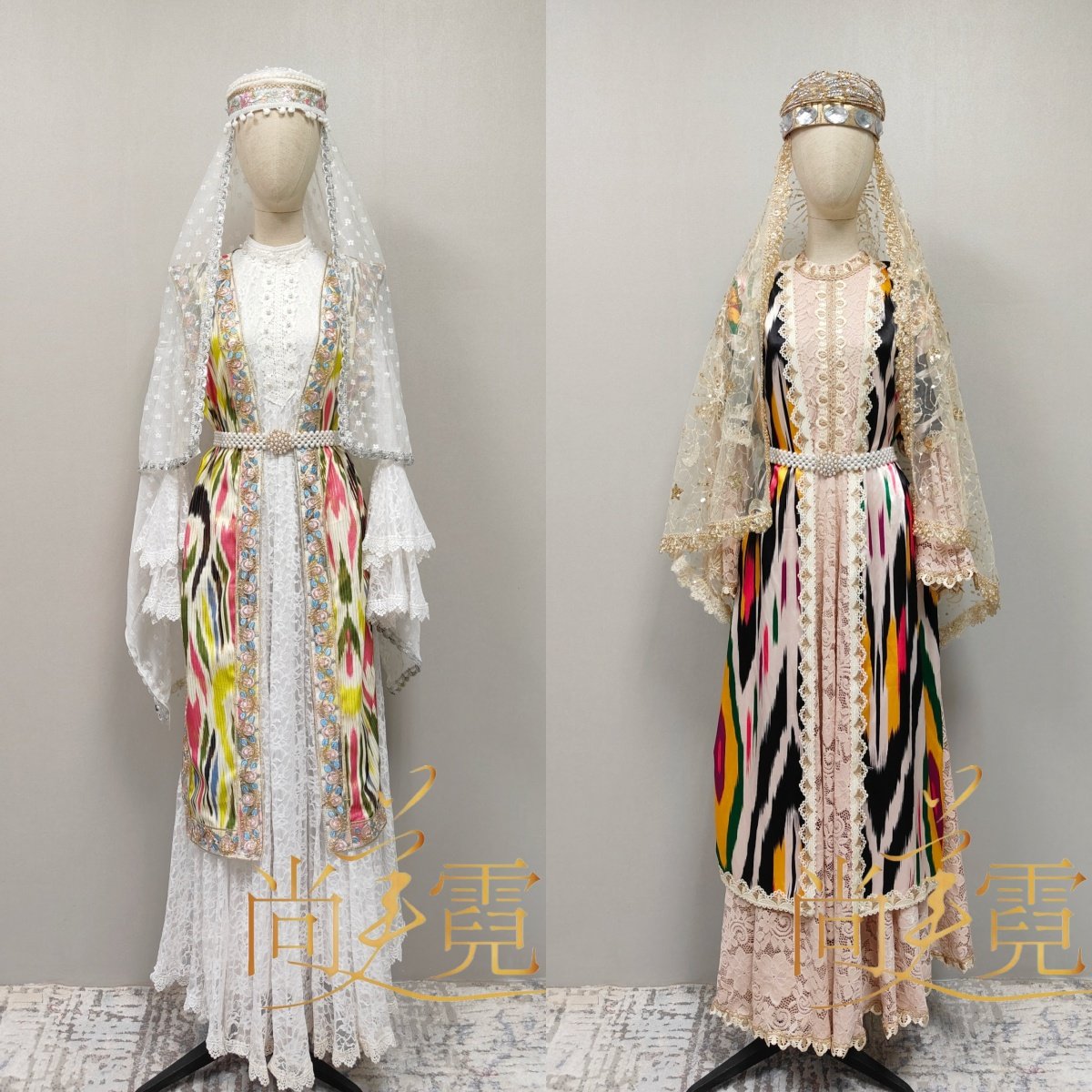 租女新疆维吾尔族旅拍走秀演出服