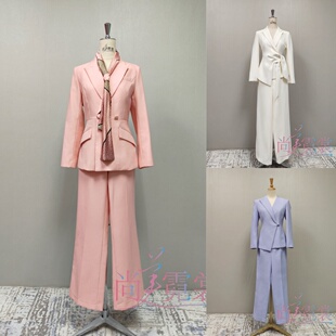 《北京出租》高级感女士职业套装女正装女西装套装会议主持人服装