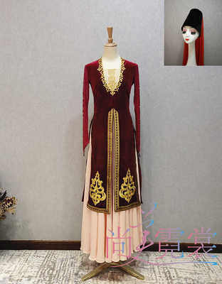 刀郎麦西来甫新疆维族回族舞蹈服