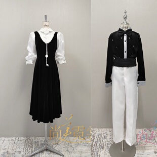 《北京出租》男女中小学生合唱团管乐团演出服诗歌朗诵指挥舞台服