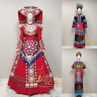 盛装 男女壮族华丽款 广西三月三民族风活动礼服演出服 北京出租