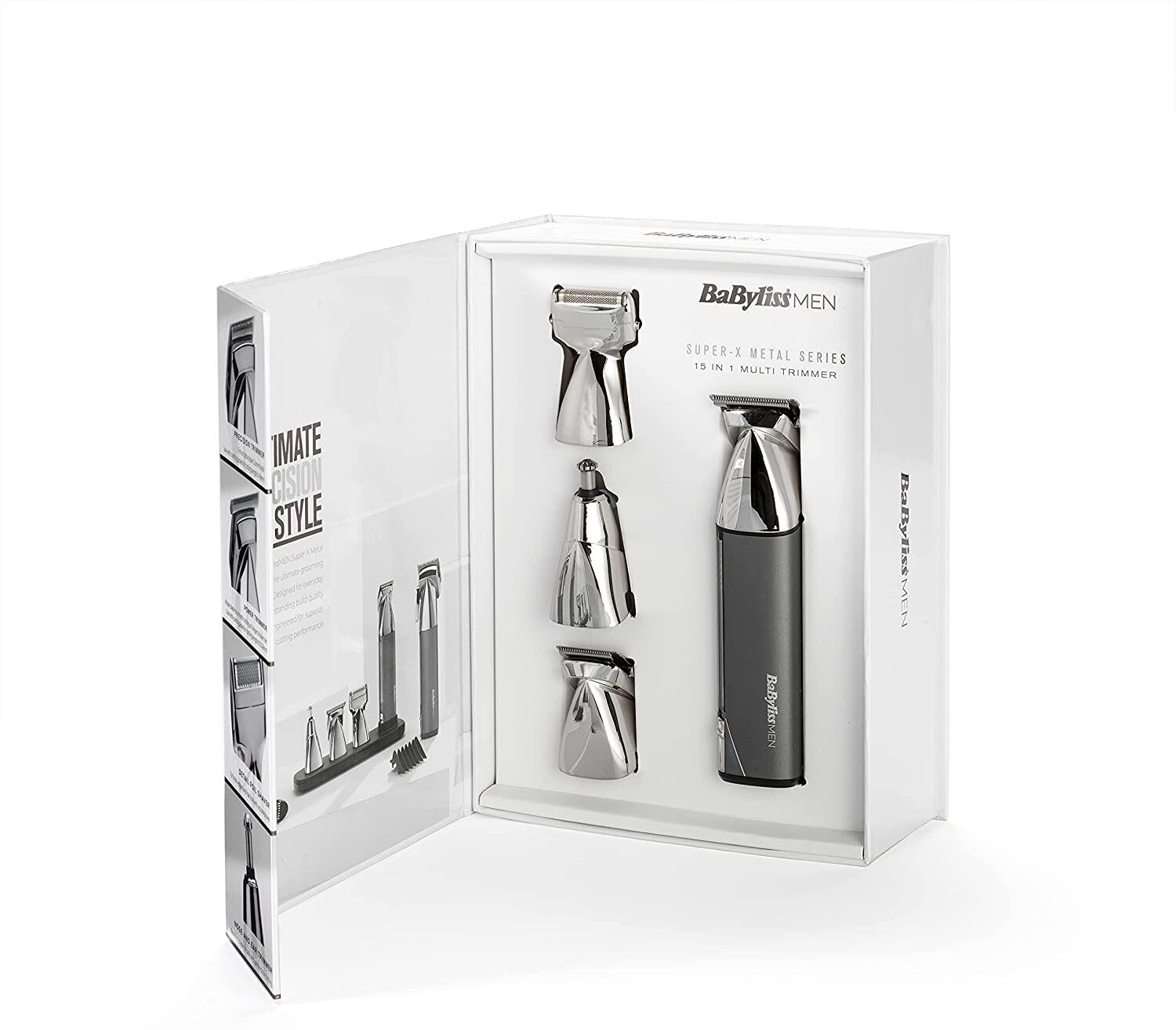 欧洲SUPER-X限量芭比丽丝BABYLISS雕刻电推剪油头渐变无线理发器