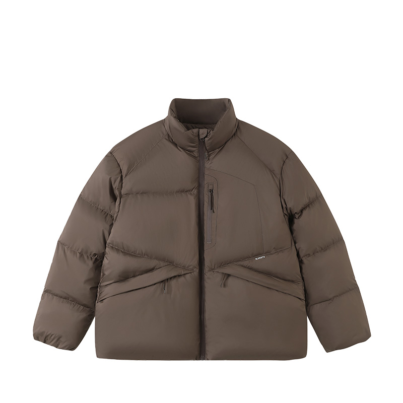 BENPANDA 冬季轻户外立领加厚羽绒服男款85绒白鸭绒子防寒外套