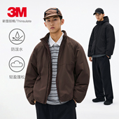 棉袄外套新款 BENPANDA3M新雪丽棉衣服三防防寒防泼水保暖冬季 男士