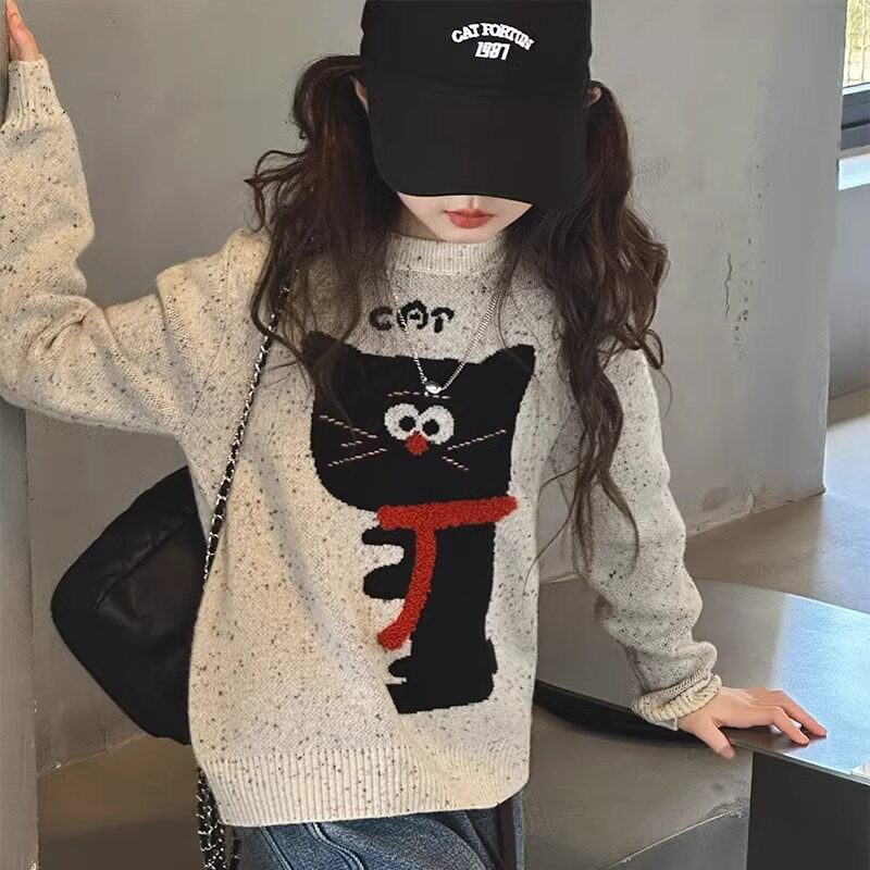 女童毛衣内搭2025新款