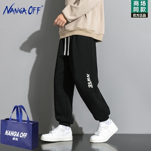 子男春秋季 运动裤 百搭九分裤 NANGA 束脚裤 裤 潮流男士 OFF潮牌大码