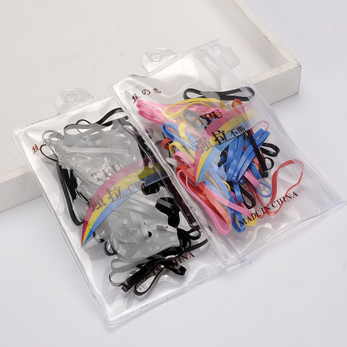 强拉不断一次性皮筋成人女孩扎发