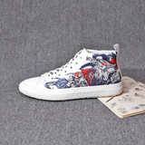 潮新款中邦3D印花风粹男子板鞋复古滑板鞋鞋子，男鞋休闲鞋，星座917（原B382）