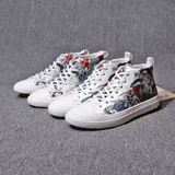 潮新款中邦3D印花风粹男子板鞋复古滑板鞋鞋子，男鞋休闲鞋，星座917（原B382）