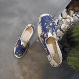 新款印花料平底鞋，男鞋帆布鞋，电商B360