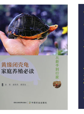 黄缘闭壳龟家庭养殖必读从新手到行家黄缘龟爱好者基础书全新正版