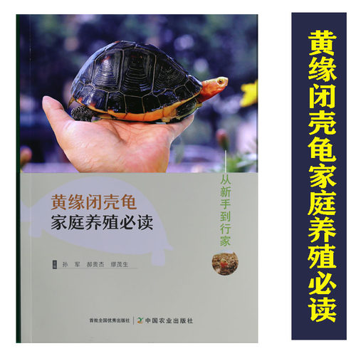 黄缘闭壳龟家庭养殖必读从新手到行家黄缘龟爱好者基础书全新正版