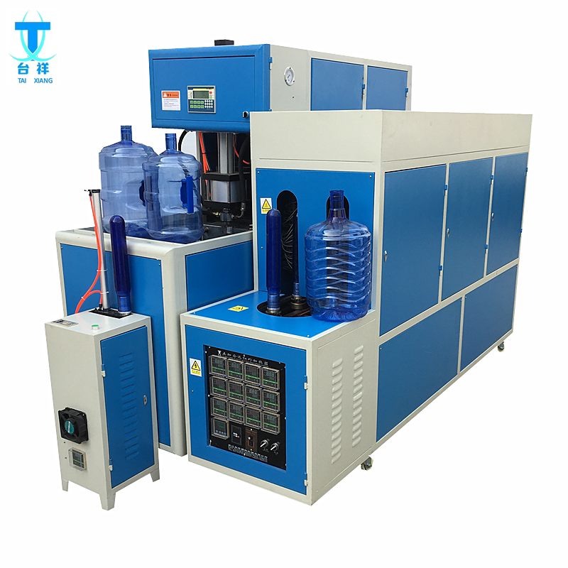 塑料pet吹瓶机 五加仑饮水桶啤酒桶25l油桶半自动吹瓶机