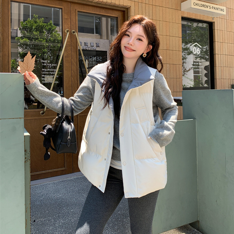 2025冬季新品240斤大码轻薄羽绒马甲女200斤胖mm90白鸭绒外穿背心