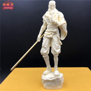 象牙果和尚少林武僧摆件禅意工艺品佛像人物家居玄关装饰品礼盒装