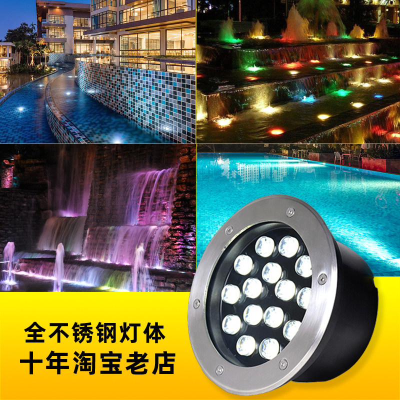 不锈钢水底地埋灯工厂直销嵌入式