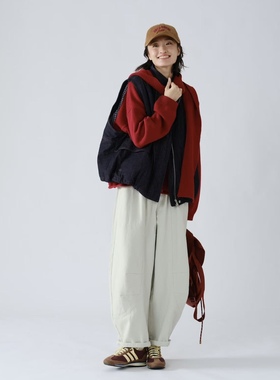 女装2025秋冬新立领牛仔棉马甲35710休闲文艺日系气质百搭马夹棉