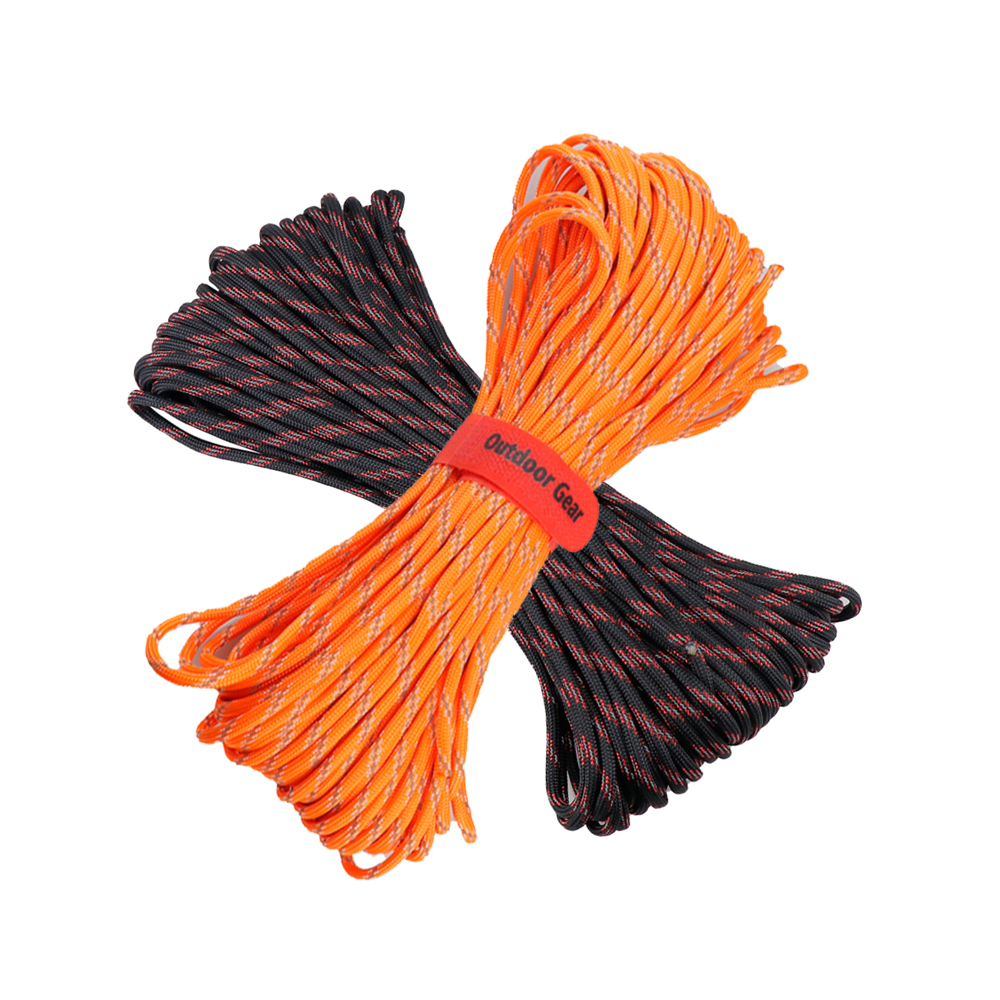 户外10芯多功能反光伞绳