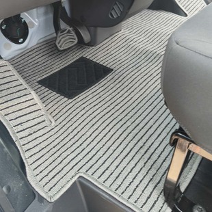 江铃E福顺脚垫耐磨亚麻脚垫福顺脚垫平铺汽车脚垫车垫新能源车