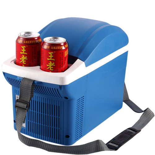 索美特8L车载冰箱迷你宿舍家用小型冰箱冷藏保鲜12V便携式加热