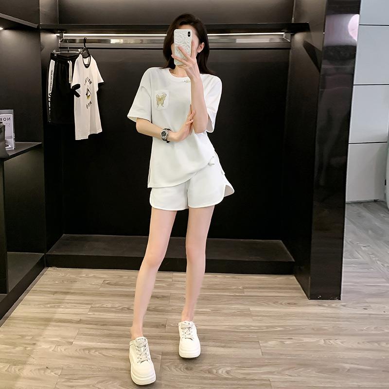 两件套洋气新款减龄短袖夏