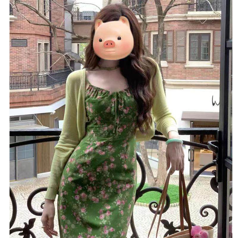 3067EIA一尧连衣裙腰显女