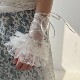 手袖 套女 套亚文化小众百搭袖 Y2K洛丽塔芭蕾风蕾丝少女绑带装 饰袖