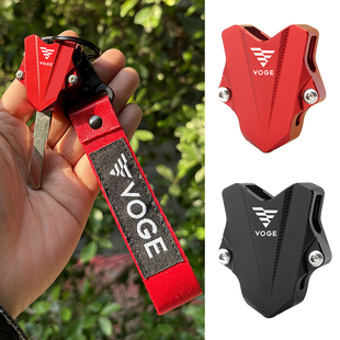 适用无极CU625 CU525 CU250 DS525X改装金属钥匙壳套带扣装饰配件