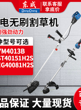 东成DCST40151H2S电动割草机修边小型家用除草机充电式草坪机