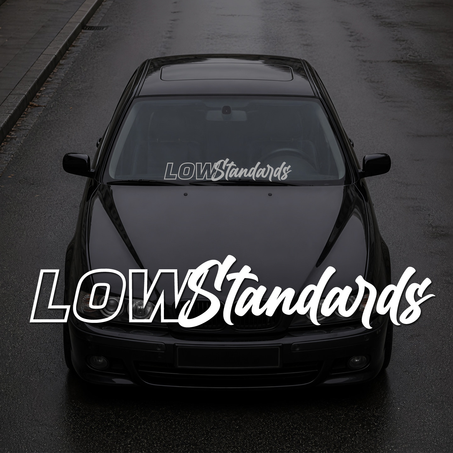 LOWStandardsJDM低趴态度车贴
