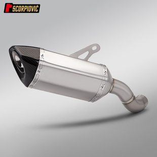 接原车前段17 25年 Z900钛合金中段尾段一体排气管消声器 Z900SE