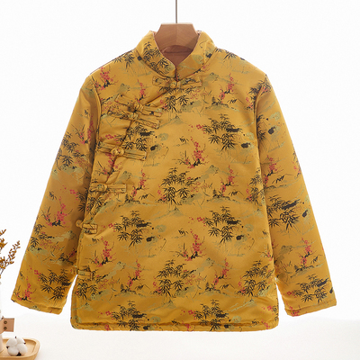 新中式棉花棉袄国风加厚棉服