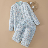 冬季 女士纯棉花手工棉袄棉裤 套装 打底内胆加厚保暖内穿外穿棉服