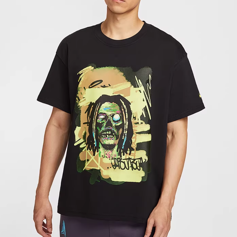 Nike耐克短袖T恤衫男款图案印花圆领宽松篮球休闲上衣II1492-010,运动服/休闲服装,运动T恤,淘宝优惠券,粉丝福利购,淘宝优惠卷