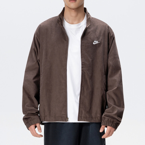 NIKE/耐克Club男灯芯绒哈灵顿夹克2026春新款梭织外套IR0105-237
