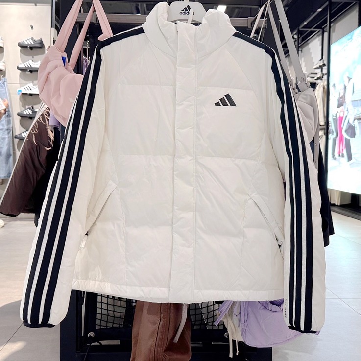 阿迪达斯夹克男25款保暖立领羽绒服外套KC2487  KC2488  KC2489