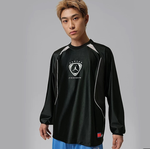 #Nike耐克正品新款Jordan男士圆领印花时尚运动长袖T恤IM8996-010