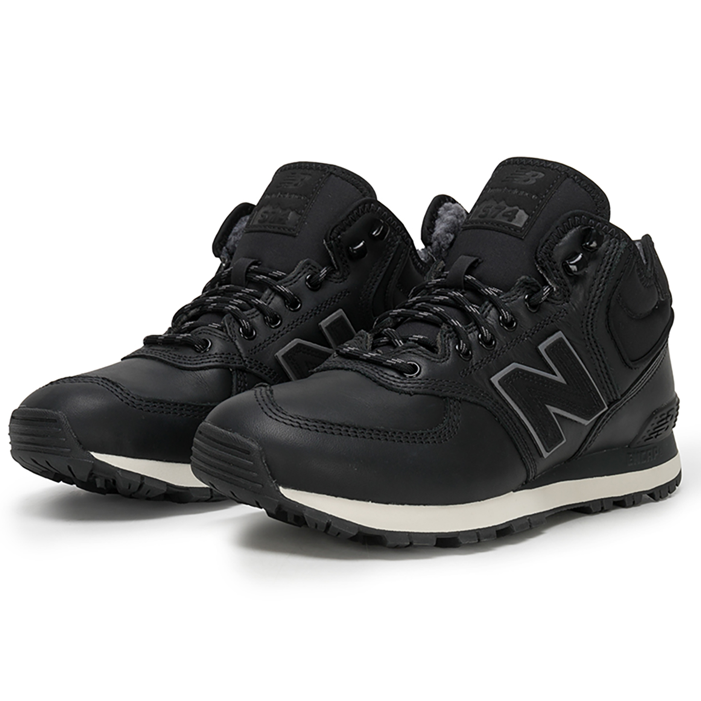 New Balance男女加绒保暖休闲鞋25冬运动鞋MH574GX1 MH574BG1