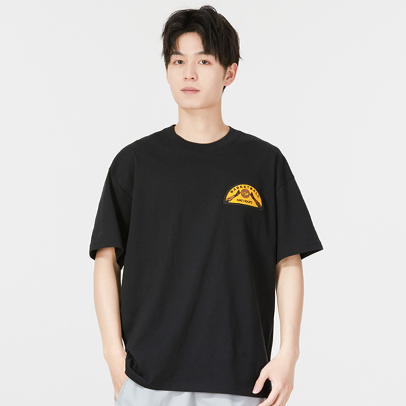 Nike耐克正品夏季印花宽松男运动休闲纯棉透气短袖T恤FD0051-010