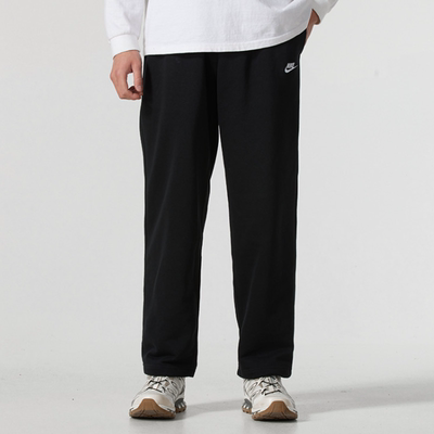 NIKE/耐克运动长裤男春秋新款宽松黑色休闲裤直筒裤子HQ4423-010