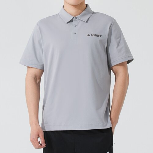阿迪达斯ADIDAS男子时尚户外速干运动短袖POLO衫 JI8331 JI8330