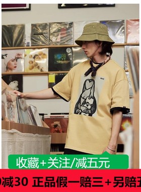 VANS范斯2024款男女短袖T恤夏季艺术联盟VN000J2VYUU/VN000J2VBLK