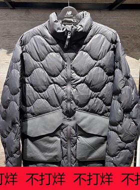 New Balance男子立领轻薄保暖羽绒服简约运动外套NPE41261 49041