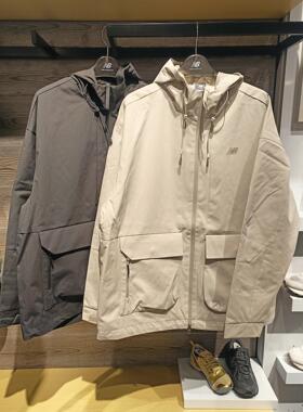 New Balance NB男子25冬宽松保暖外套连帽运动休闲夹克NAF35231